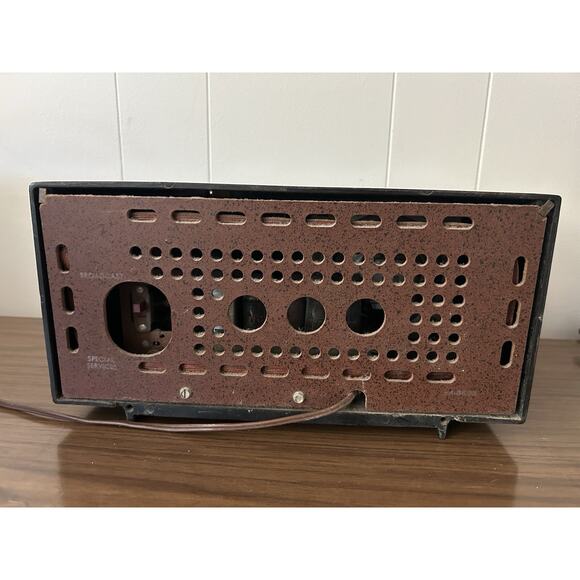 Vintage Philco Transitone Multiwave Electric Radio FOR PARTS OR REPAIR 53-565 - Picture 5 of 10